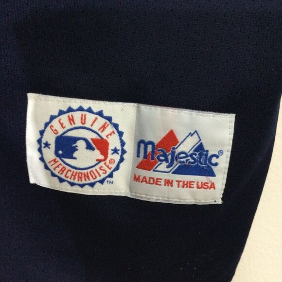 Majestic Jersey Unisex No Size Red Blue Atlanta Braves Reversable Graphic - Picture 3 of 12